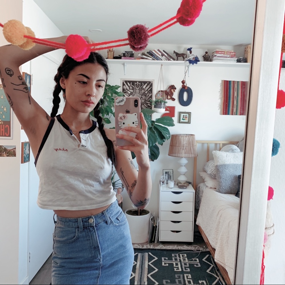 Urban outfitters crop tank